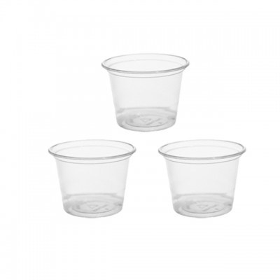 PP Plastic Food Grade Portion Souffle Cup With Lid From Malaysia Manufacturer