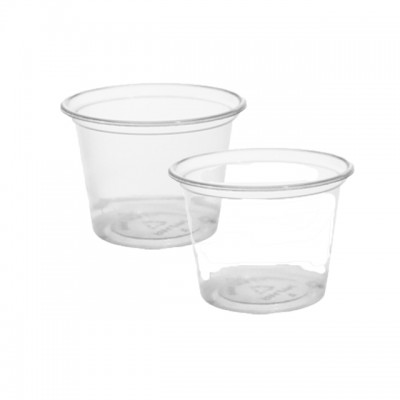 High Quality Disposable Plastic Portion Souffle Cup & Lid For Sauce and etc